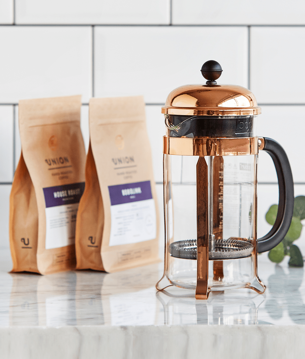 Copper Cafetière, Home Brew Kit