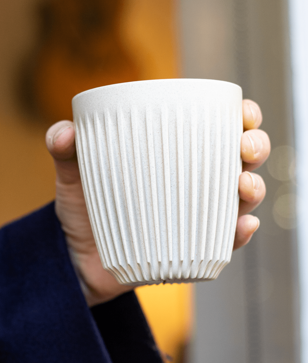 Huskee Cup, Made from Coffee Husks