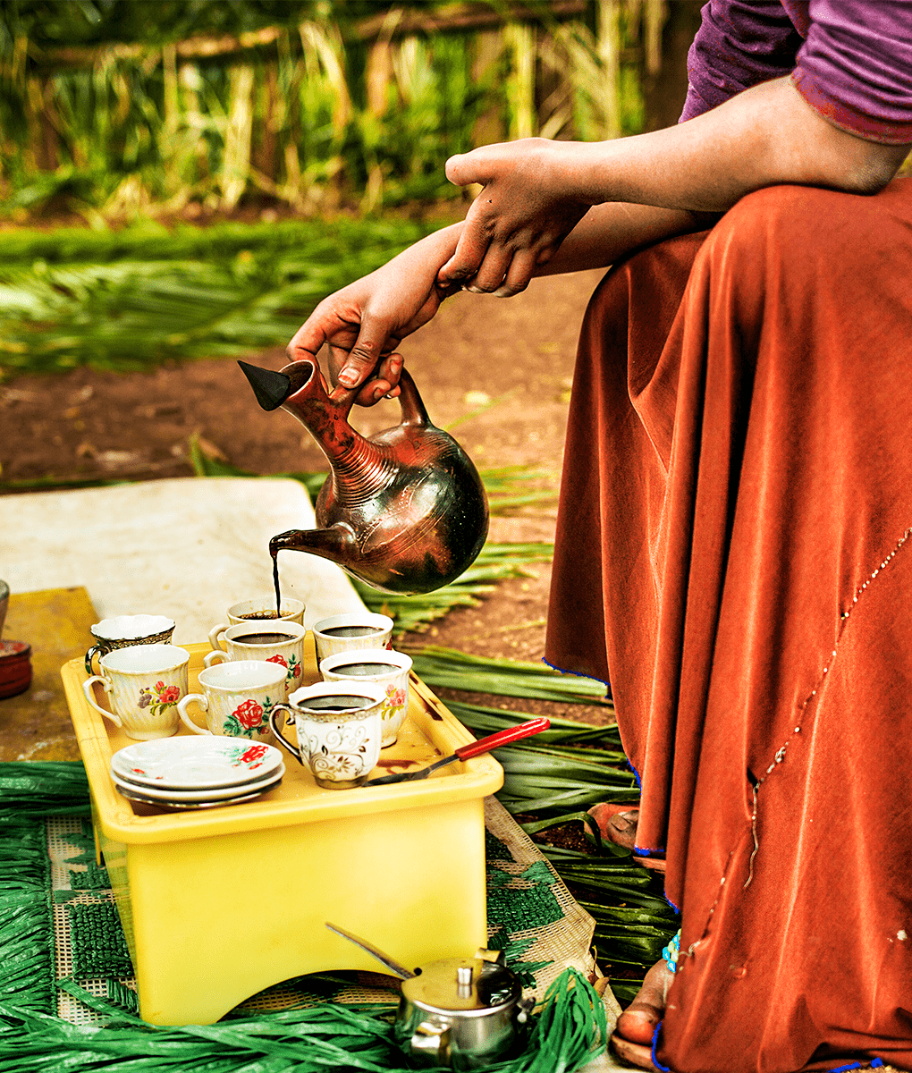 Ethiopian Tea Ceremony, Union Coffee