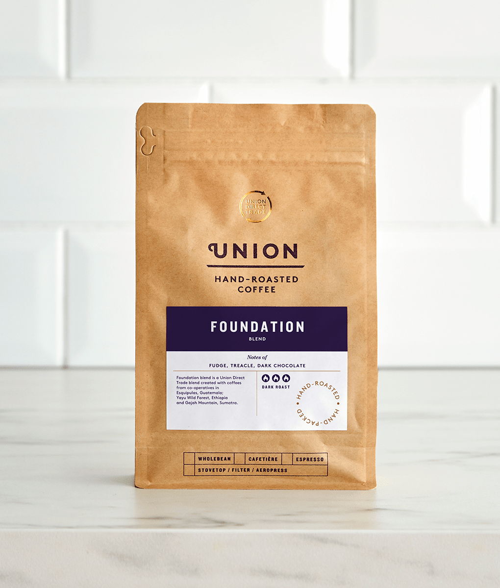 Foundation Blend, Union Coffee Bag,Wholebean,Cafetiere,Filter,Espresso,200g,1kg