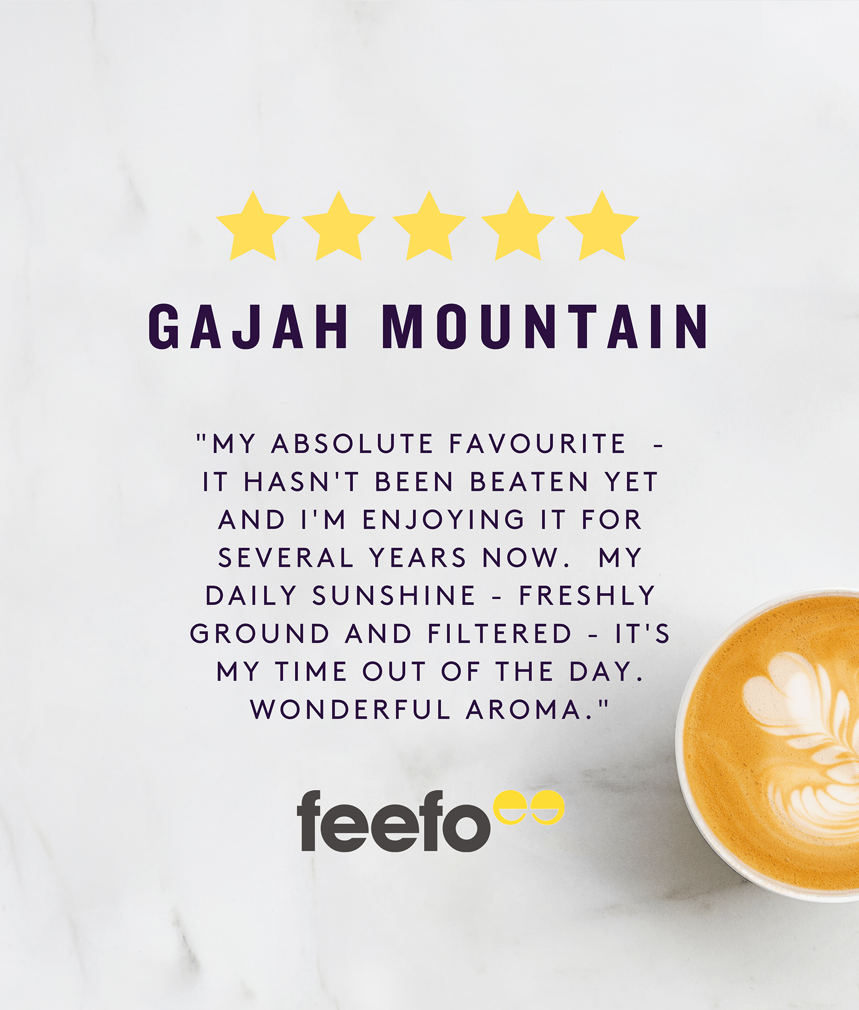 Gajah Mountain, 5 star review