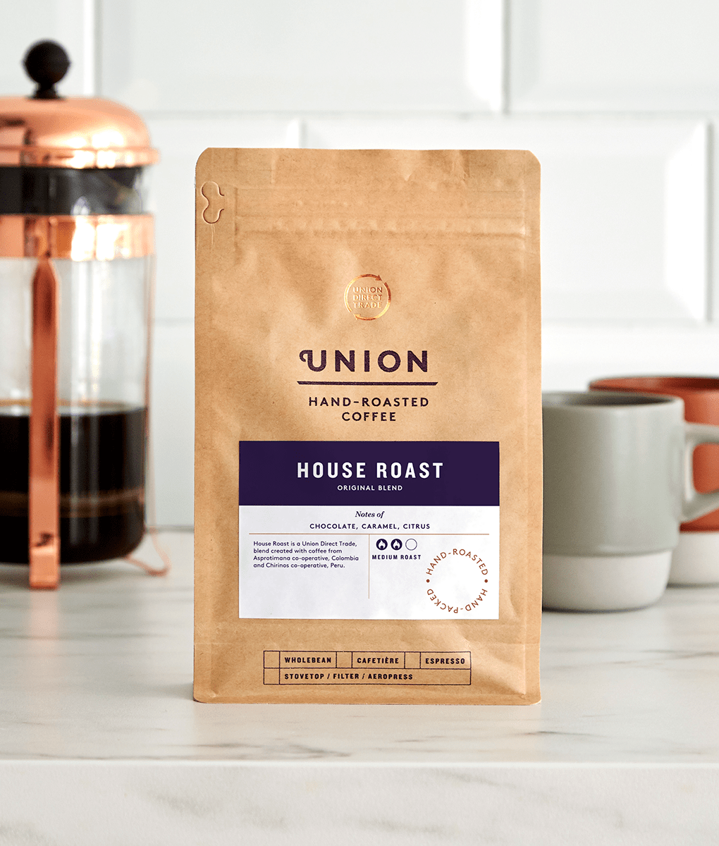 House Roast, Cafetiere Blend, Union Coffee Bag,Wholebean,Cafetiere,Filter,Espresso,200g,1kg