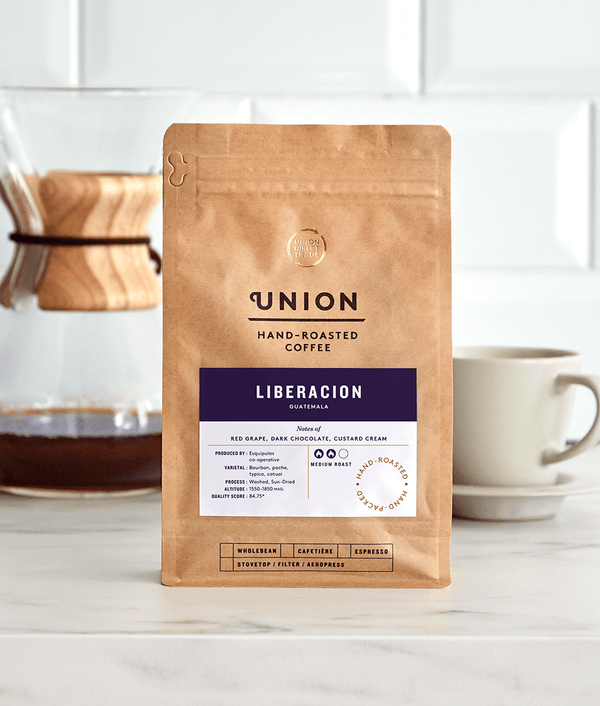 Image: Liberacion, Guatemala, Union Coffee Bag,Wholebean,Cafetiere,Filter,Espresso,200g,1kg
